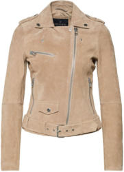 Lederjacke ´BELTED VELOURS´