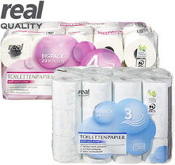 Toilettenpapier Bigpack 3-lagig, 4-lagig, jede 20/24er-Packung