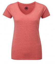 Russell T-Shirt »Damen HD mit V-Ausschnitt, kurzärmlig«
