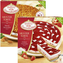 Coppenrath & Wiese Meistertorte Mandel Bienenstich gefroren, jede 800-g-Packung und weitere Sorten