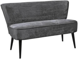 Sitzbank in Grau 'Lord' 3-Sitzer