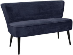 Sitzbank in Blau 'Lord' 3-Sitzer