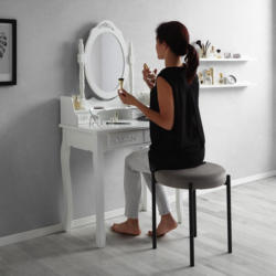 Hocker in Grau 'Havan'