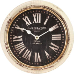 Uhr in Schwarz ca.Ø 24,5cm