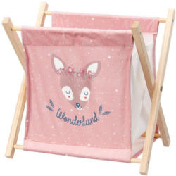 Aufbewahrungskorb mit Rehkitz-Motiv