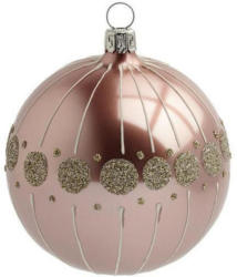 Christbaumkugel Hellrosa