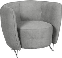 Sessel in Textil Grau
