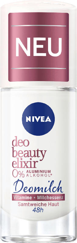 NIVEA Deo Roll-on Deodorant Beauty Elixir Deomilch