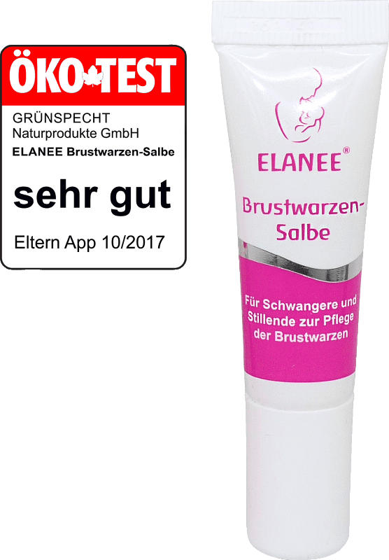 Elanee Brustwarzensalbe in der Tube