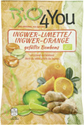 Ingwer-Limette & Ingwer-Orange Bonbons, gefüllt
