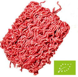 Frisches Bio Rinderhackfleisch, Hackfleisch gemischt (aus Schweine- und Rindfleisch) oder Lammhackfleisch jede 350-g-SB-Packung