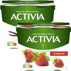 Danone Activia versch. Sorten, jede 4 x 115 g = 460-g-Packung