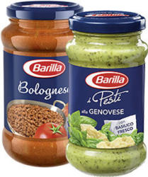 Barilla Pesto alla Genovese oder -Sauce Bolognese versch. Sorten, jedes-190/400-g-Glas und weitere Sorten