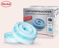 HENKEL Luftentfeuchter Nachfüll-Tabs, Doppelpkg.