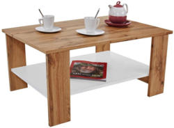 Couchtisch Holz mit Ablagefach Paolo, Wotan Eiche Dekor