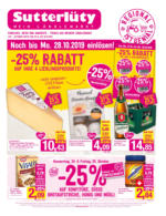 Sutterlüty Sutterlüty Flugblatt - gültig bis 30.10. - bis 30.10.2019