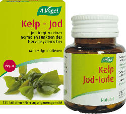 A.Vogel Vegane Kelp Jod Tabletten, 120 St.