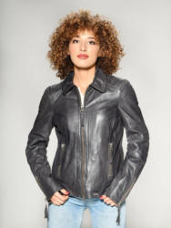 Maze Lederjacke mit Hemdkragen »Koga«