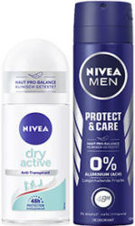 Nivea Deo Spray oder Roll on versch. Sorten, jede 150-ml-Dose / jeder 50-ml-Roll on