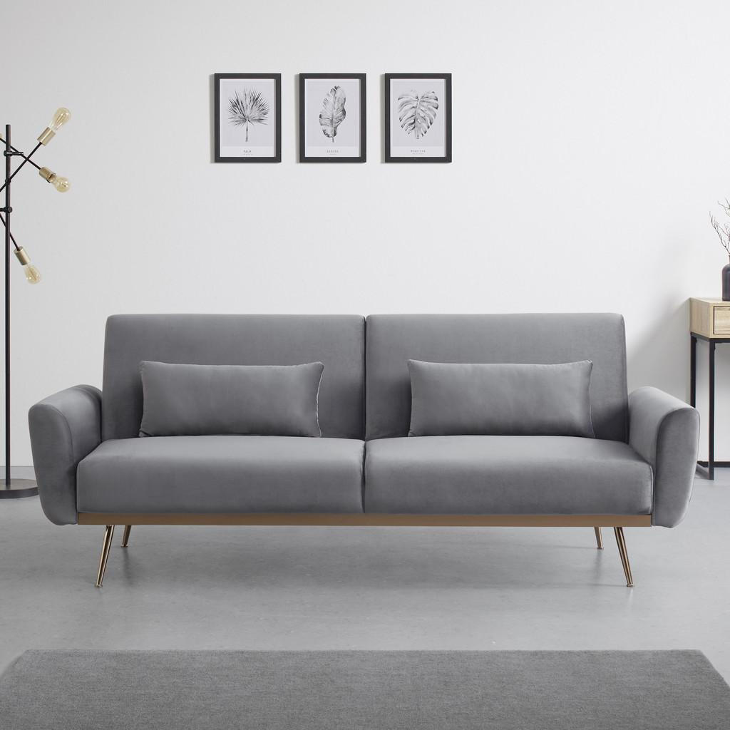 Sofa Mit Schlaffunktion In Grau Mit Holzrahmen Guilia Nur 399 00 Statt 599 00 Momax Innsbruck Angebot Wogibtswas At