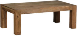 Massiver Couchtisch Holz mit Ablage Mumbai, Akazie