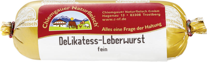 Delikatess Leberwurst fein