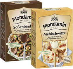 Mondamin Saucenbinder oder Mehlschwitze versch. Sorten, jede 250-g-Packung