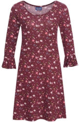 Damen Kleid mit Trompetenärmeln