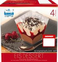 Dessert gelato Stile Foresta Nera Cristallo