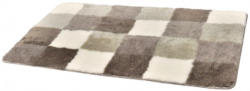 Badematte Karo stone 60 x 100 cm