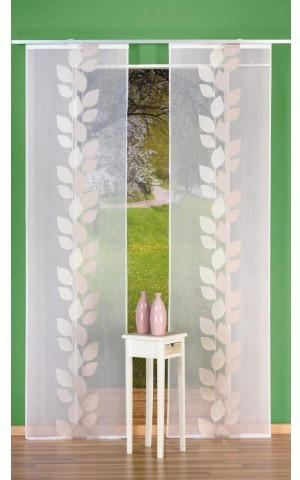 Schiebevorhang Pantheon, natur, ca. 60 x 245 cm