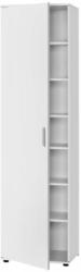 Mehrzweckgarderobenschrank Kreta weiß ca. 50 x 184 x 34,5 cm