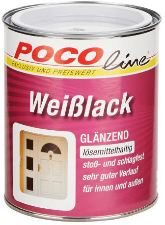 Weißlack glänzend750 ml