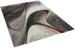 Teppich Brilliance ca. 160 x 230 cm grau-rot