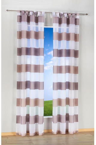 Kombi-Dekoschal Mia, beige-taupe, ca. 140 x 245 cm