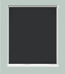 Rollo-Thermo-VD mit Seitenzug, schwarz, ca. 122 x 200 cm