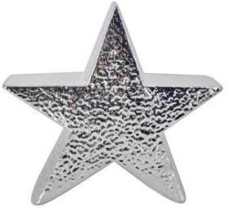 Deko-Stern silber ca.19x18cm