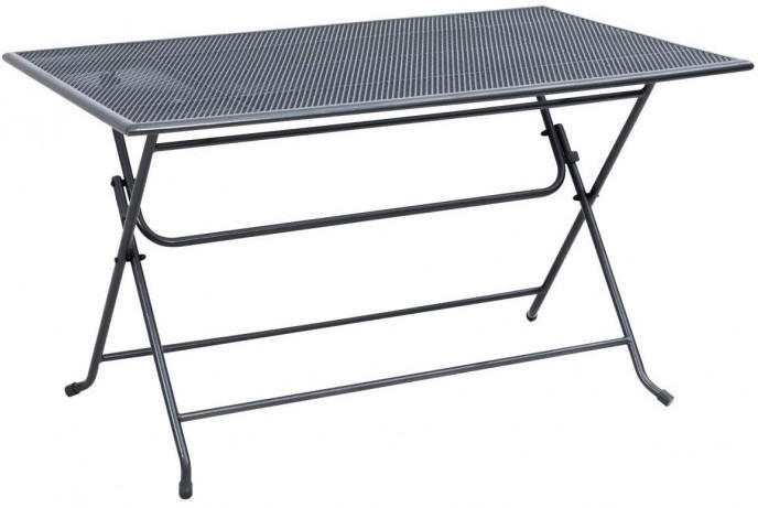 Klapptisch Romi Metall eisengrau ca. 130x74x80cm