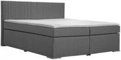 Boxspringbett grau 180 cm