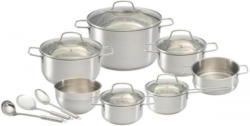 Topf-Set 15tlg. Edelstahl