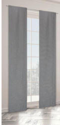 Schiebevorhang Quru, silber, ca. 60 x 245 cm