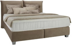 Bett in Beige ca. 160x200cm
