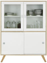 Highboard in Weiß