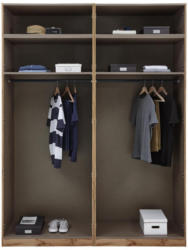 Kleiderschrank Unit Schrank Offen,breit ca.182,2cm