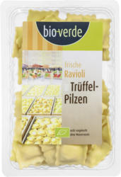 Frische Ravioli mit Trüffelpilzen