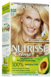 GARNIER Nutrisse Creme dauerhafte Pflege-Haarfarbe Nr. 9.03 Helles Naturblond