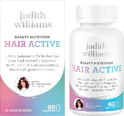 Judith Williams Haar Vitamine Beauty Nutrition Hair Active Kapseln 60 St.