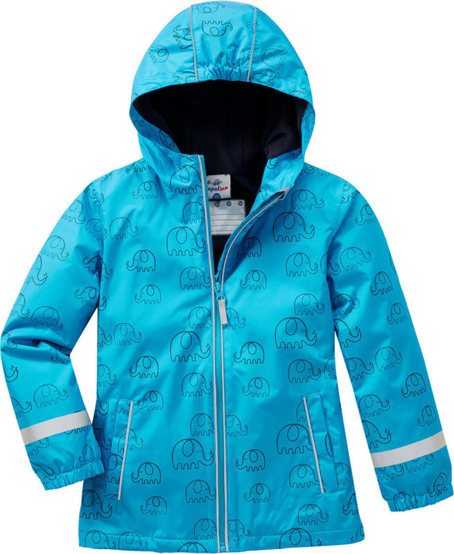 Jungen Regenjacke mit Elefanten-Allover (Nur online)