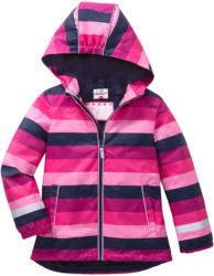 Mädchen Regenjacke mit Blockringeln