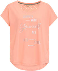 Damen Sportshirt mit Message-Print